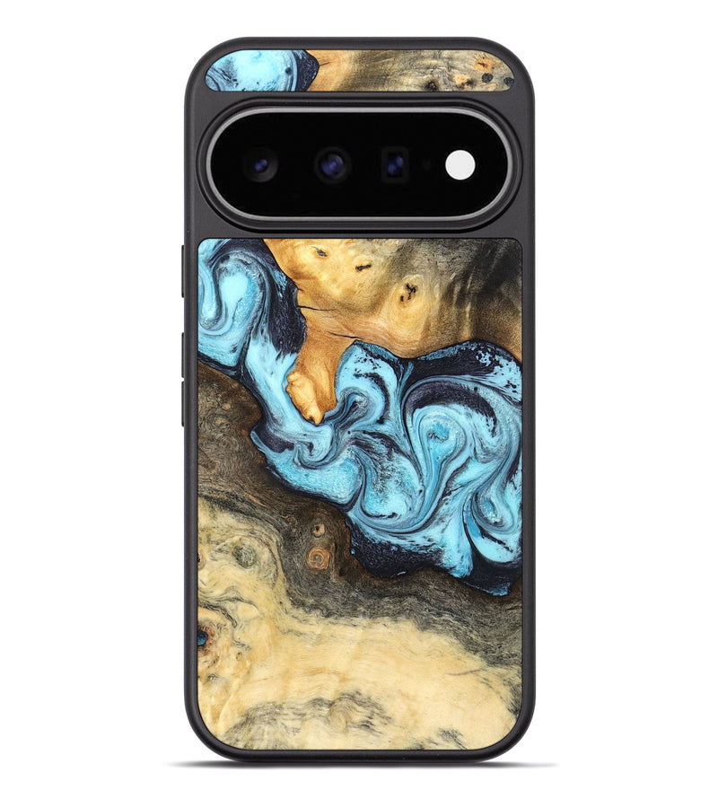 Pixel 11 Pro XL Wood Phone Case - Cicely (Blue, 824886)