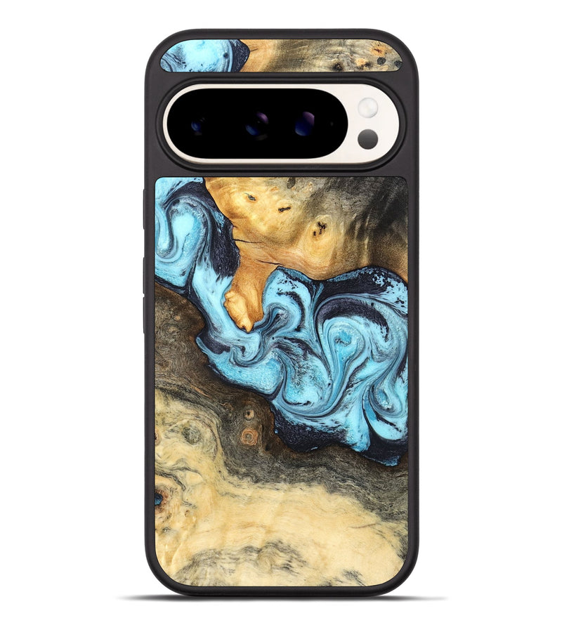 Pixel 9 Pro XL Wood Phone Case - Cicely (Blue, 824886)
