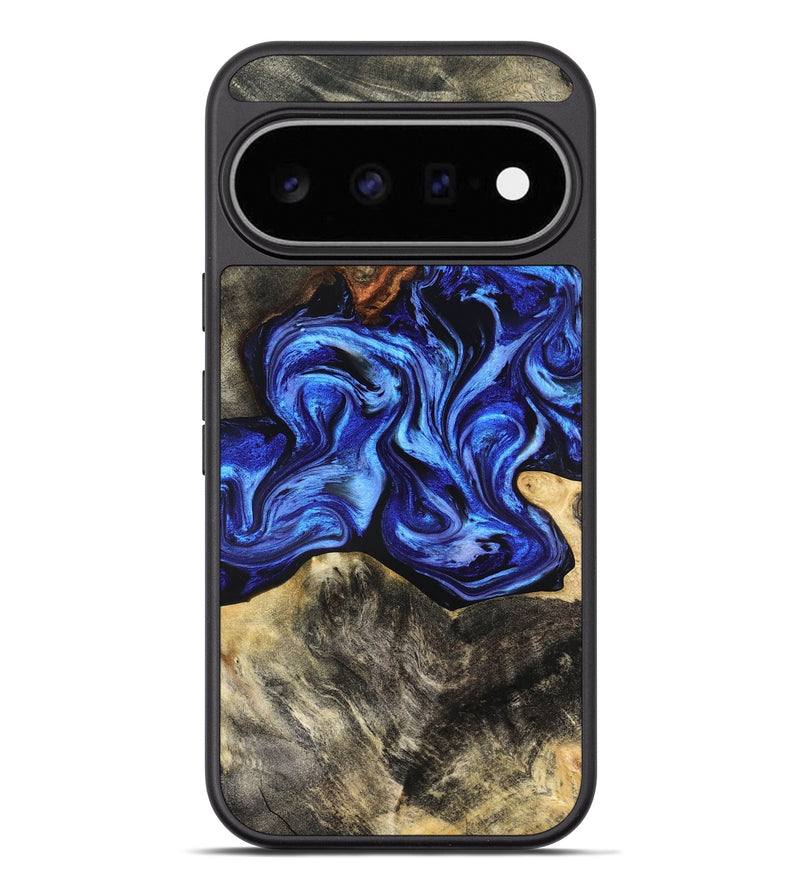 Pixel 11 Pro XL Wood Phone Case - Alda (Blue, 824887)