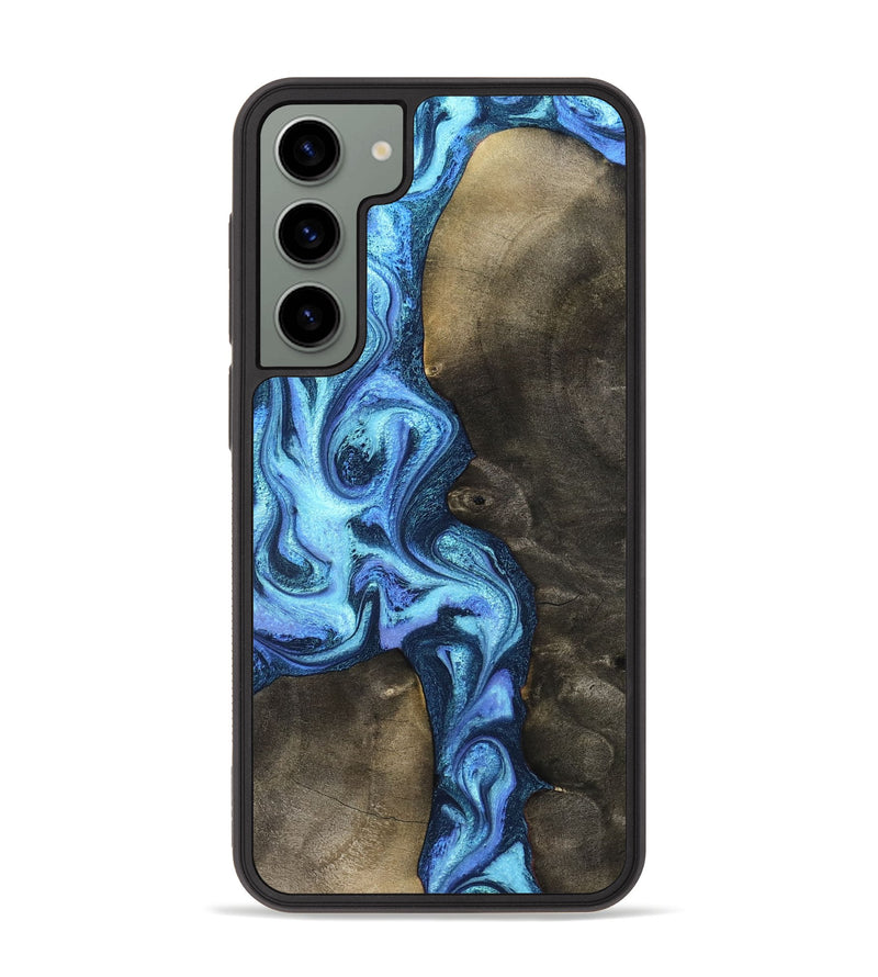 Galaxy S23 Plus Wood Phone Case - Markus (Blue, 824890)