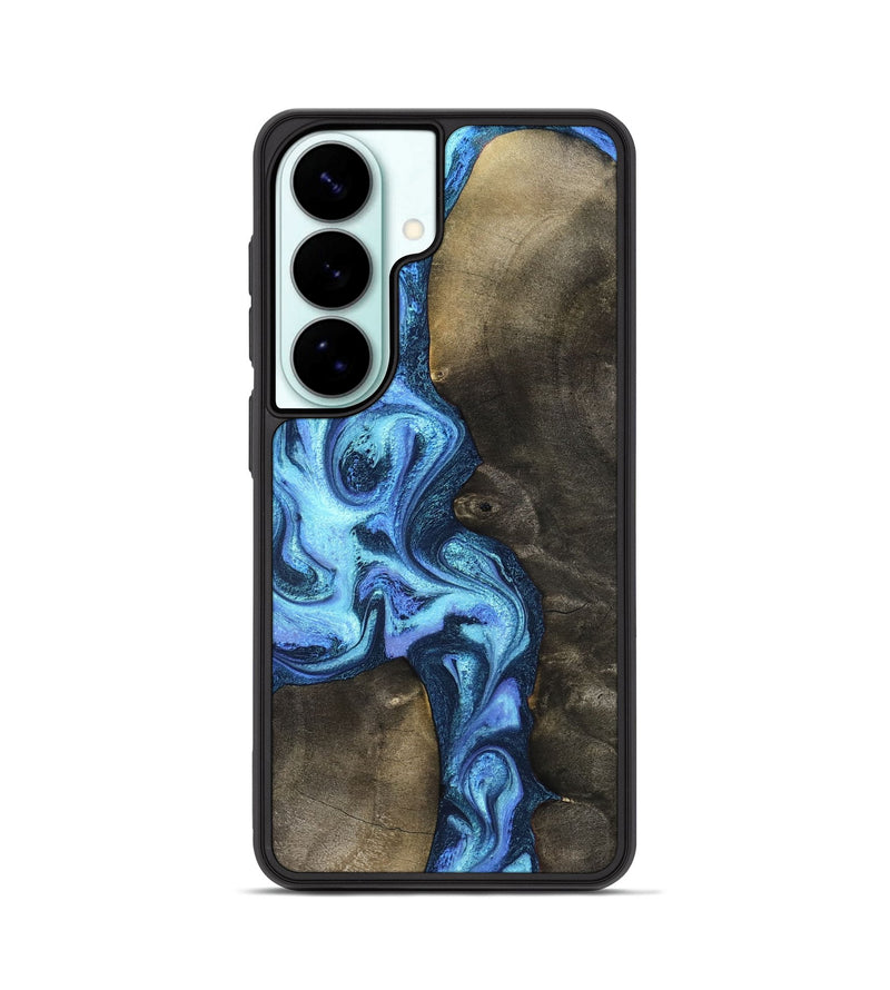 Galaxy S26 Wood Phone Case - Markus (Blue, 824890)