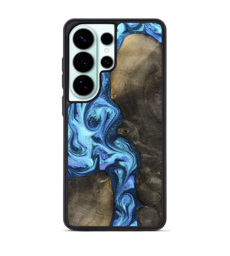Galaxy S26 Ultra Wood Phone Case - Markus (Blue, 824890)