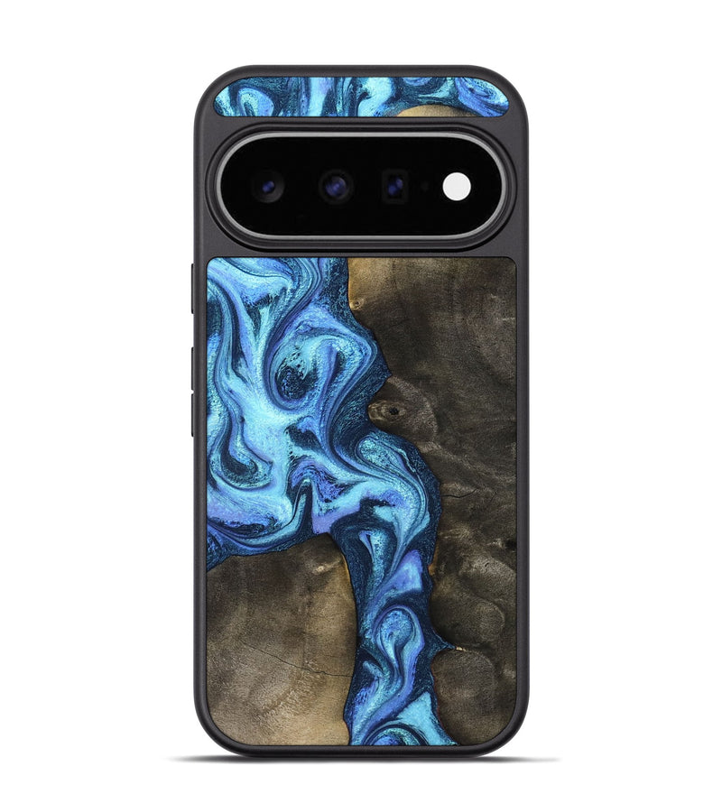 Pixel 11 Pro Wood Phone Case - Markus (Blue, 824890)