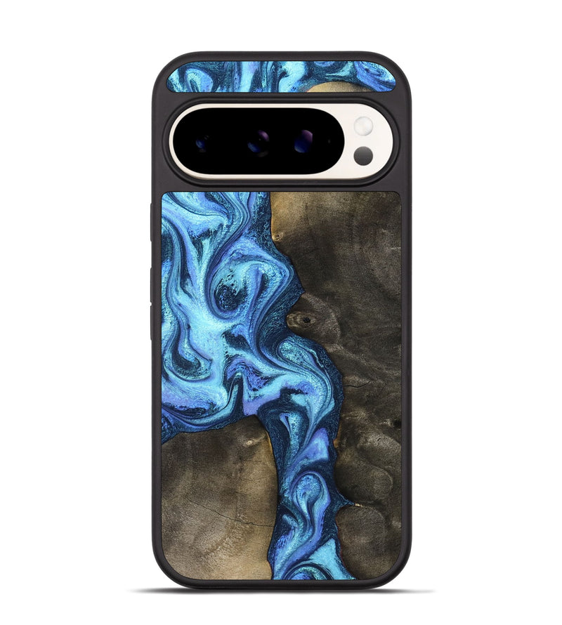 Pixel 9 Pro Wood Phone Case - Markus (Blue, 824890)