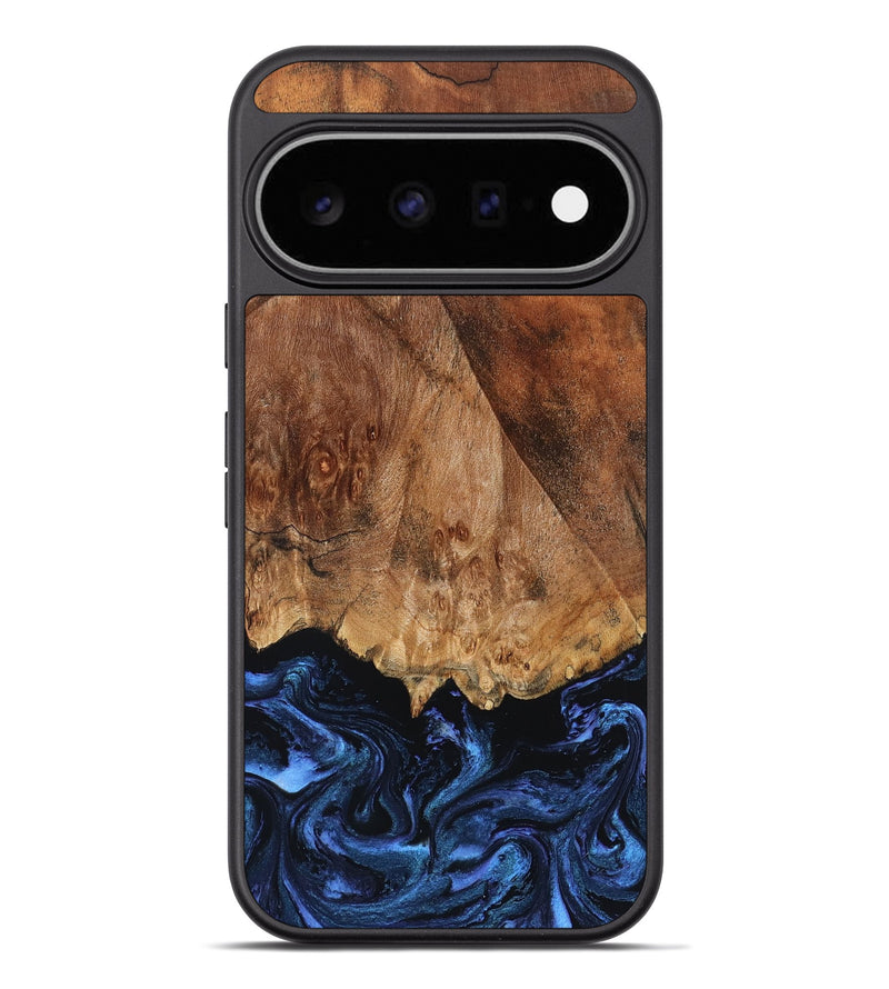 Pixel 11 Pro XL Wood Phone Case - Danita (Blue, 824891)