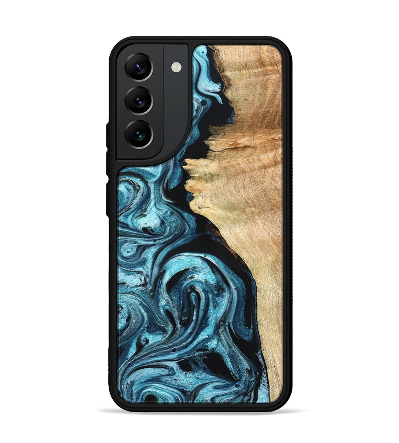 Galaxy S22 Plus Wood Phone Case - Violet (Blue, 824892)