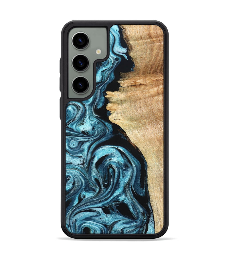 Galaxy S24 Plus Wood Phone Case - Violet (Blue, 824892)
