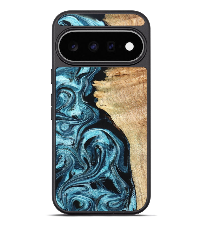 Pixel 11 Pro XL Wood Phone Case - Violet (Blue, 824892)