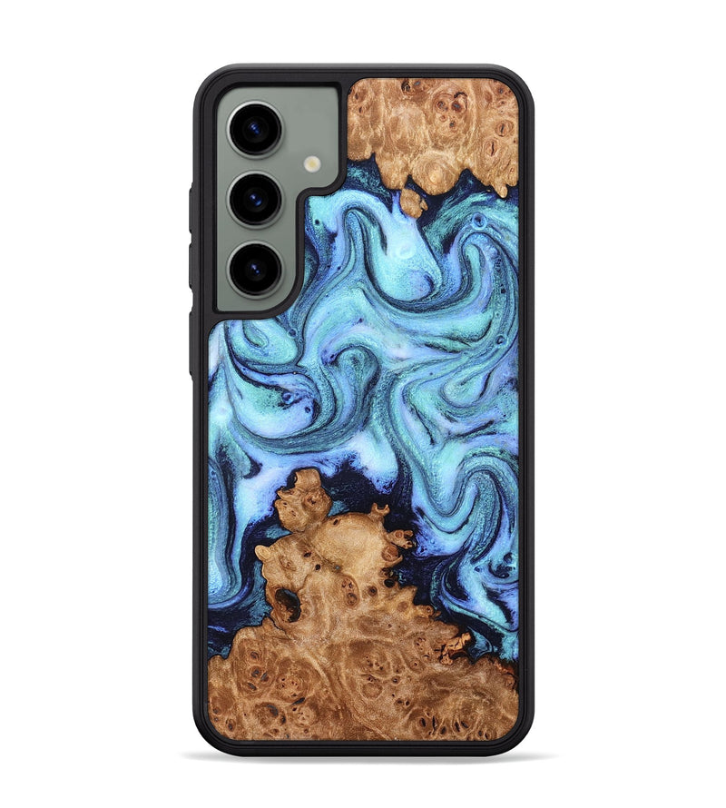 Galaxy S24 Plus Wood Phone Case - Gemma (Blue, 824893)