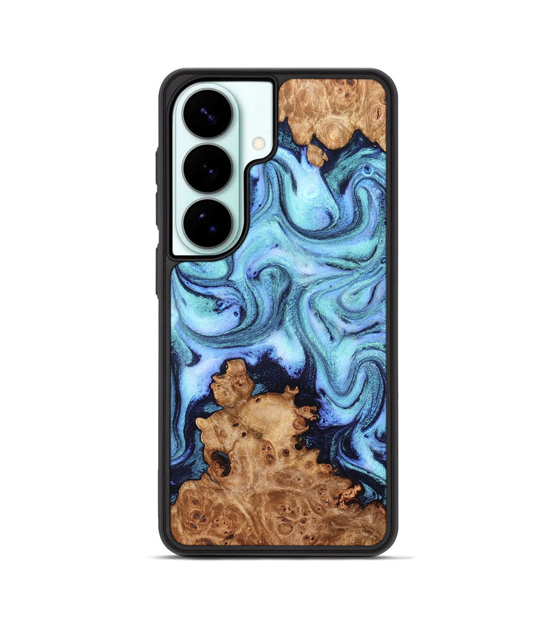 Galaxy S26 Wood Phone Case - Gemma (Blue, 824893)