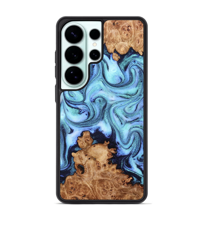 Galaxy S26 Ultra Wood Phone Case - Gemma (Blue, 824893)