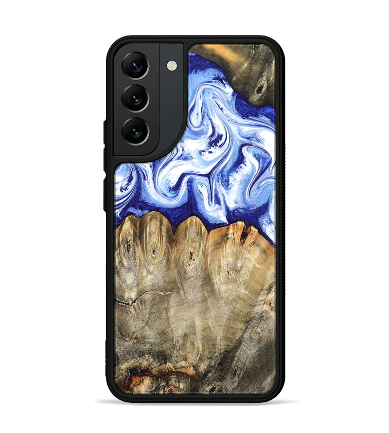 Galaxy S22 Plus Wood Phone Case - Naomi (Blue, 824894)