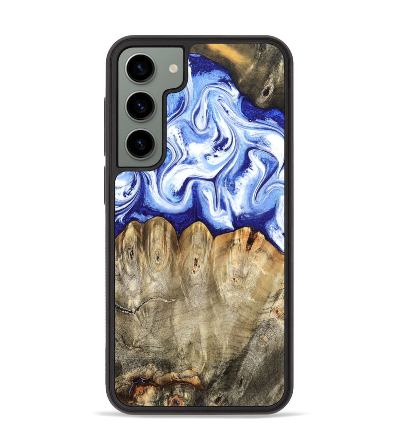 Galaxy S23 Plus Wood Phone Case - Naomi (Blue, 824894)