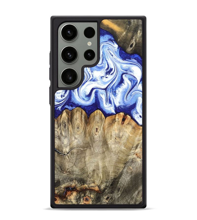Galaxy S24 Ultra Wood Phone Case - Naomi (Blue, 824894)