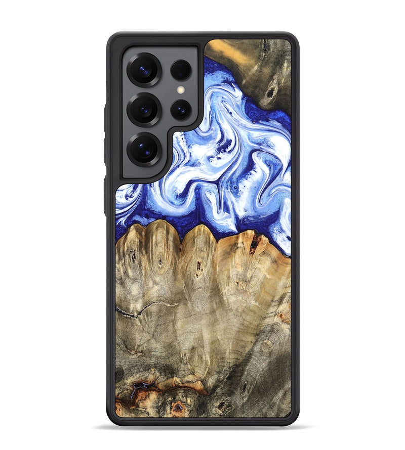 Galaxy S25 Ultra Wood Phone Case - Naomi (Blue, 824894)