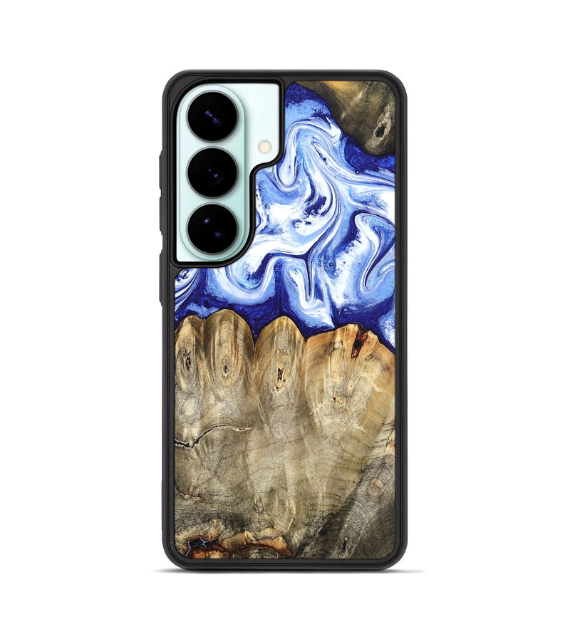 Galaxy S26 Wood Phone Case - Naomi (Blue, 824894)