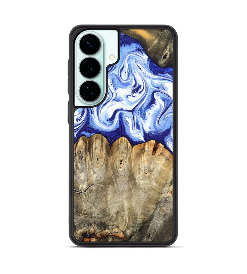 Galaxy S26 Plus Wood Phone Case - Naomi (Blue, 824894)