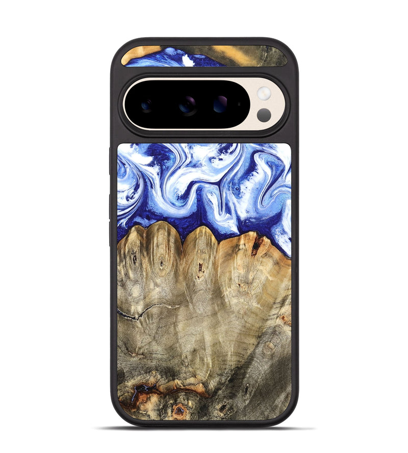 Pixel 10 Wood Phone Case - Naomi (Blue, 824894)