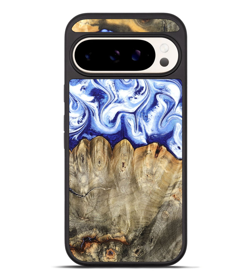 Pixel 10 Pro XL Wood Phone Case - Naomi (Blue, 824894)