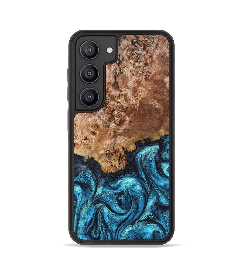 Galaxy S23 Wood Phone Case - Brayden (Blue, 824895)