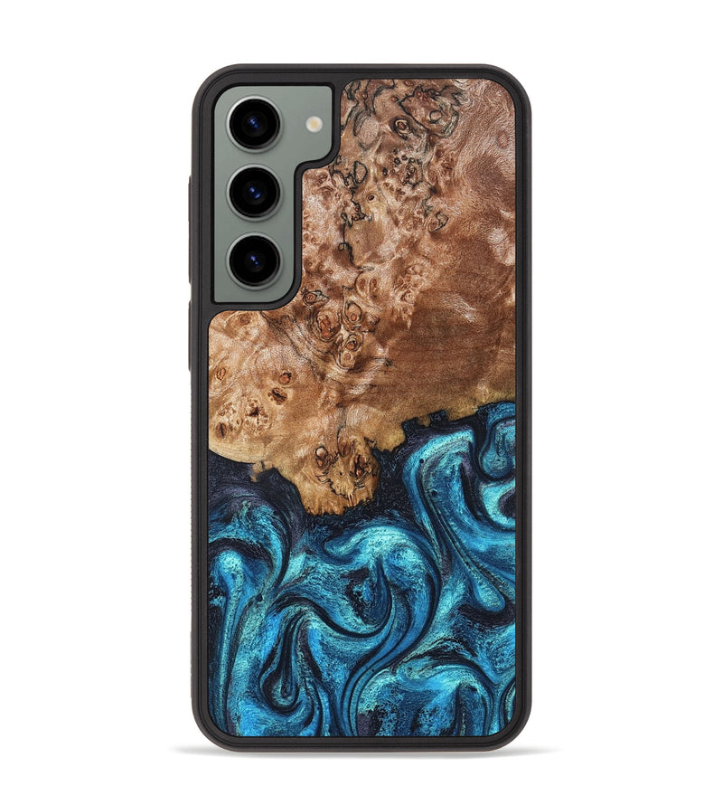 Galaxy S23 Plus Wood Phone Case - Brayden (Blue, 824895)
