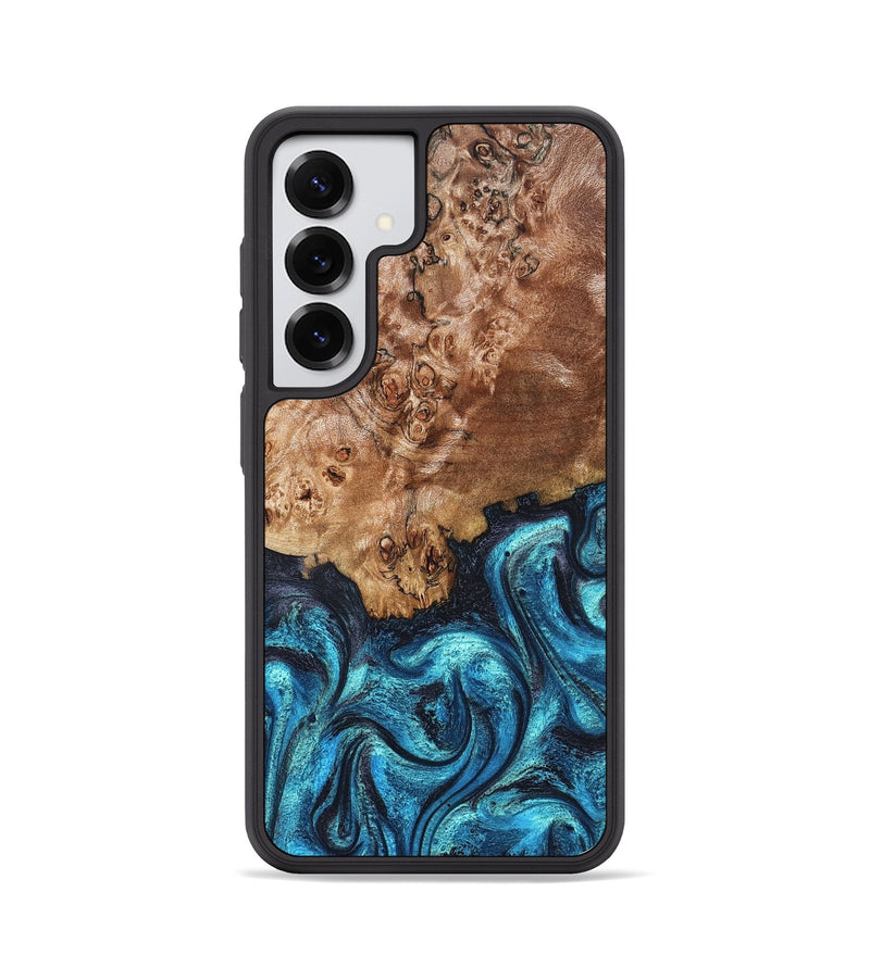 Galaxy S25 Wood Phone Case - Brayden (Blue, 824895)