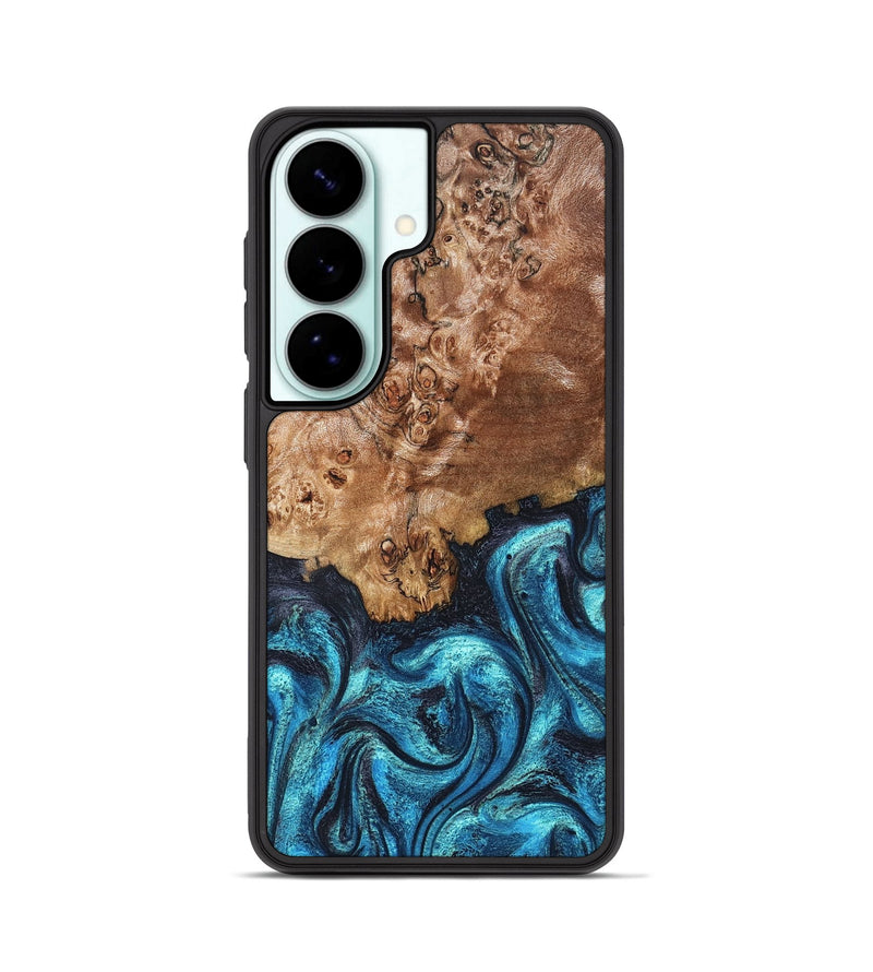 Galaxy S26 Wood Phone Case - Brayden (Blue, 824895)