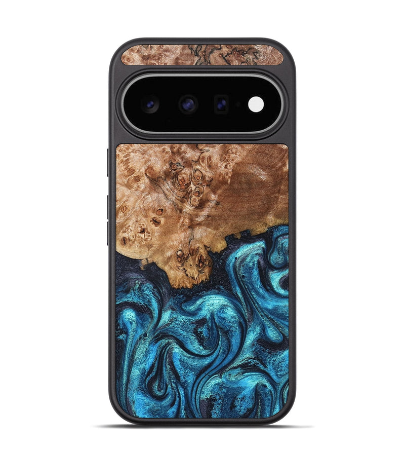 Pixel 11 Wood Phone Case - Brayden (Blue, 824895)