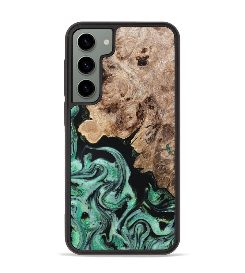 Galaxy S23 Plus Wood Phone Case - Aryanna (Green, 824904)