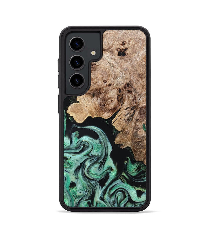 Galaxy S24 Wood Phone Case - Aryanna (Green, 824904)