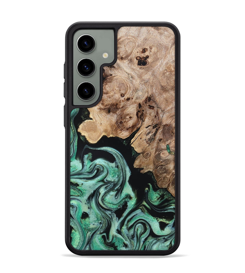 Galaxy S24 Plus Wood Phone Case - Aryanna (Green, 824904)