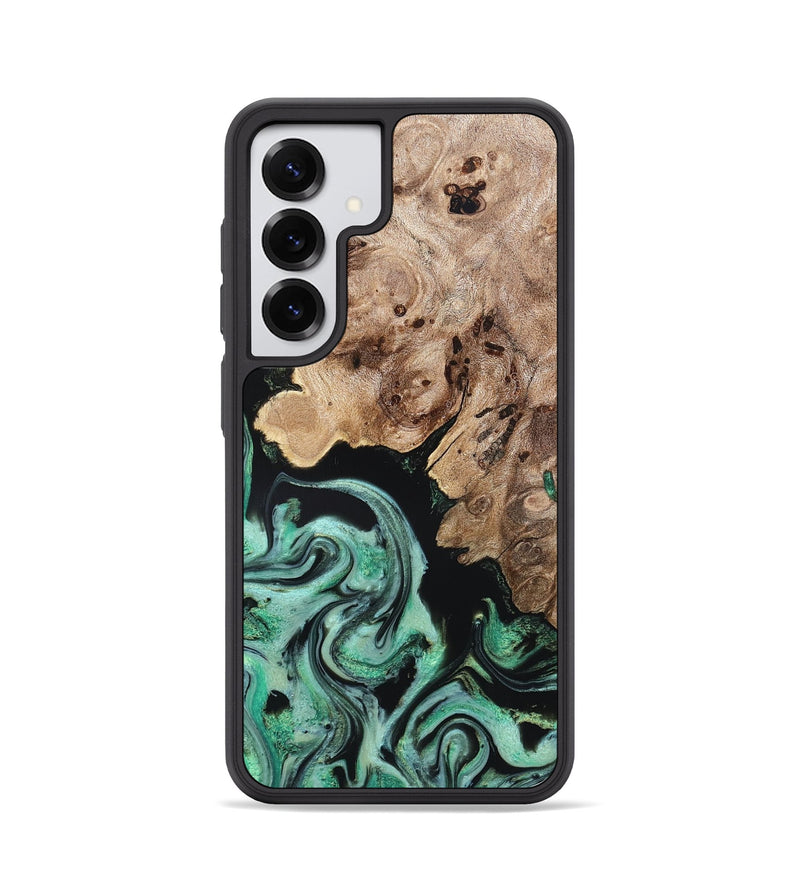 Galaxy S25 Wood Phone Case - Aryanna (Green, 824904)