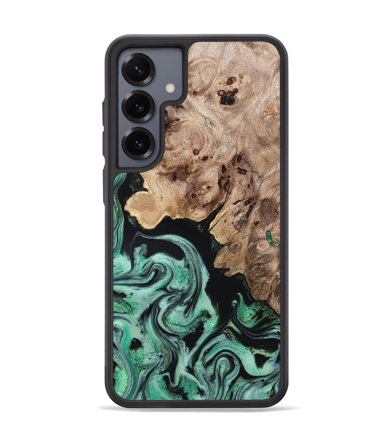 Galaxy S25 Plus Wood Phone Case - Aryanna (Green, 824904)
