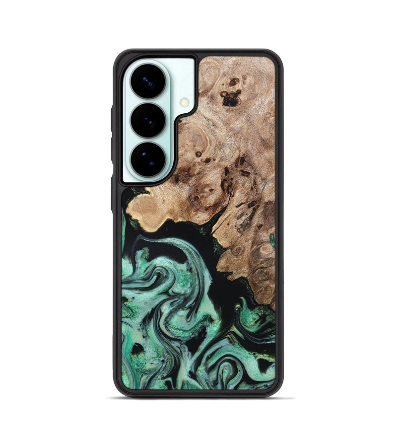 Galaxy S26 Wood Phone Case - Aryanna (Green, 824904)
