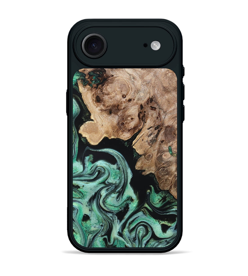 iPhone 17 Air Wood Phone Case - Aryanna (Green, 824904)