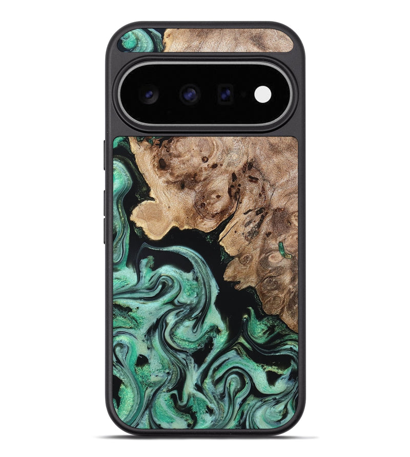 Pixel 11 Pro XL Wood Phone Case - Aryanna (Green, 824904)