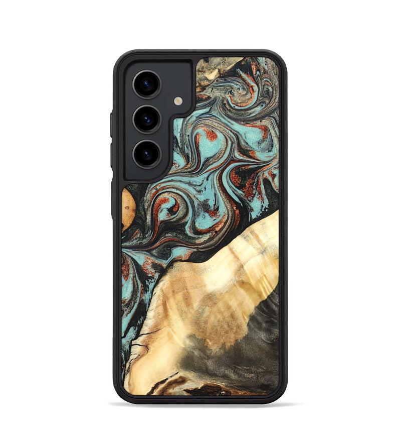Galaxy S24 Wood Phone Case - Ean (Green, 824907)