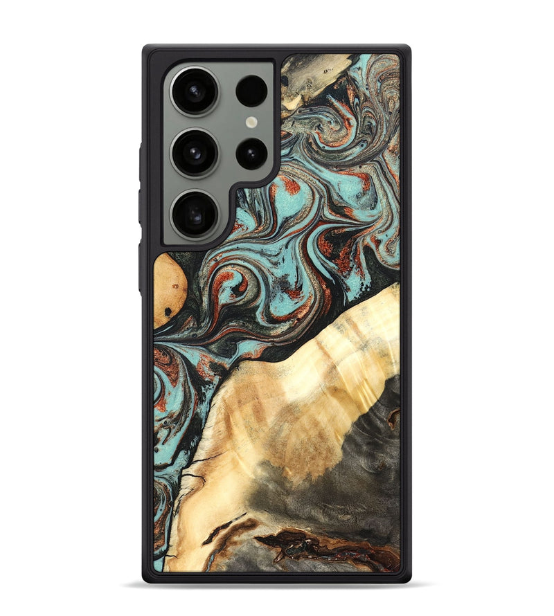 Galaxy S24 Ultra Wood Phone Case - Ean (Green, 824907)
