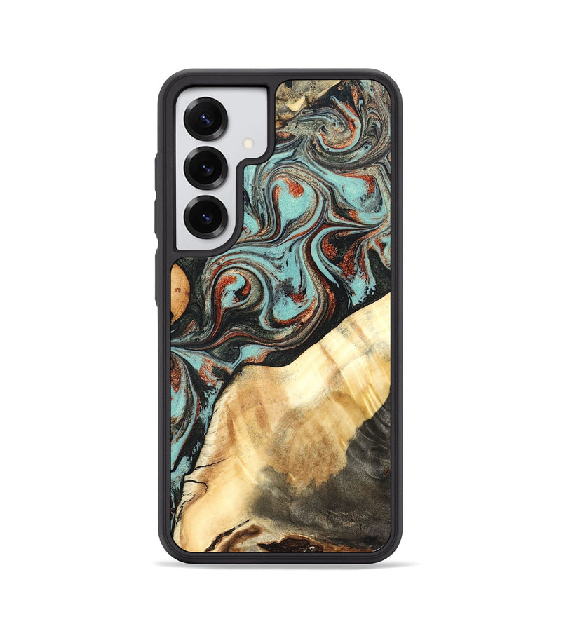 Galaxy S25 Wood Phone Case - Ean (Green, 824907)