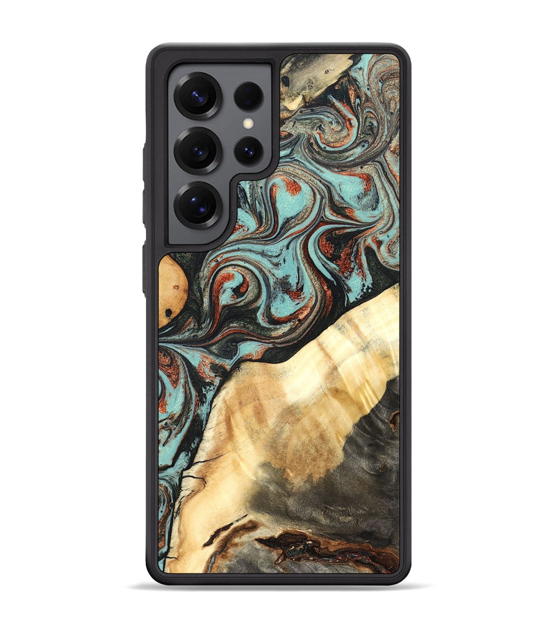 Galaxy S25 Ultra Wood Phone Case - Ean (Green, 824907)