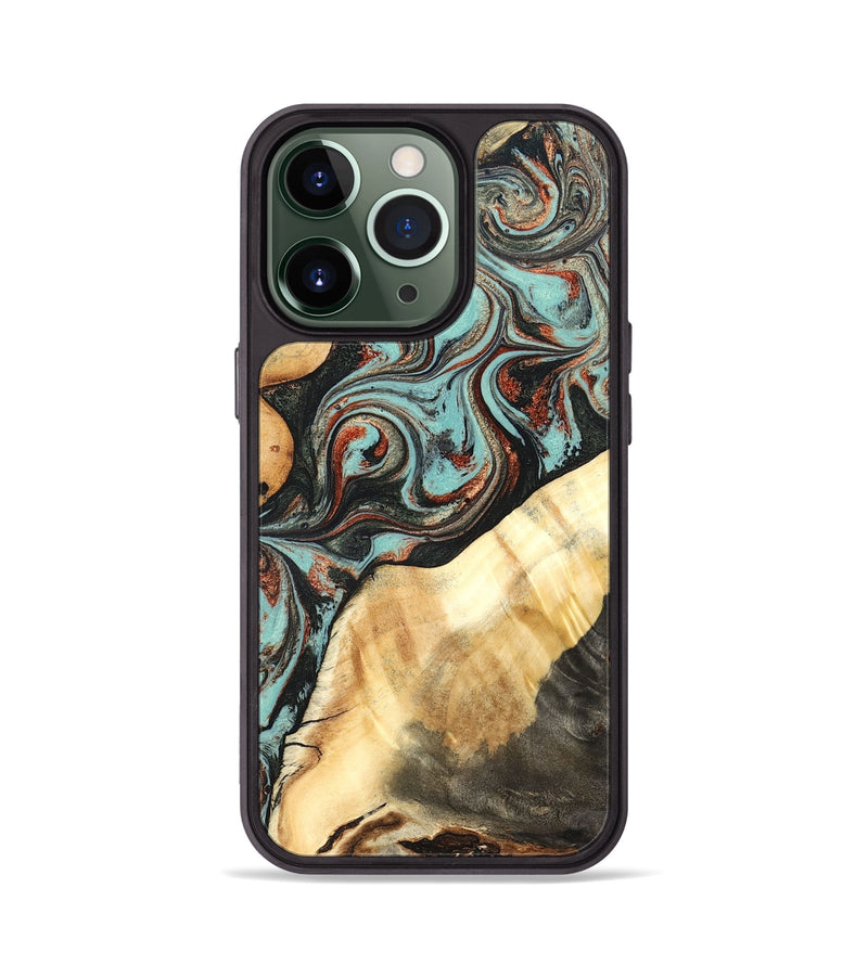 iPhone 13 Pro Wood Phone Case - Ean (Green, 824907)