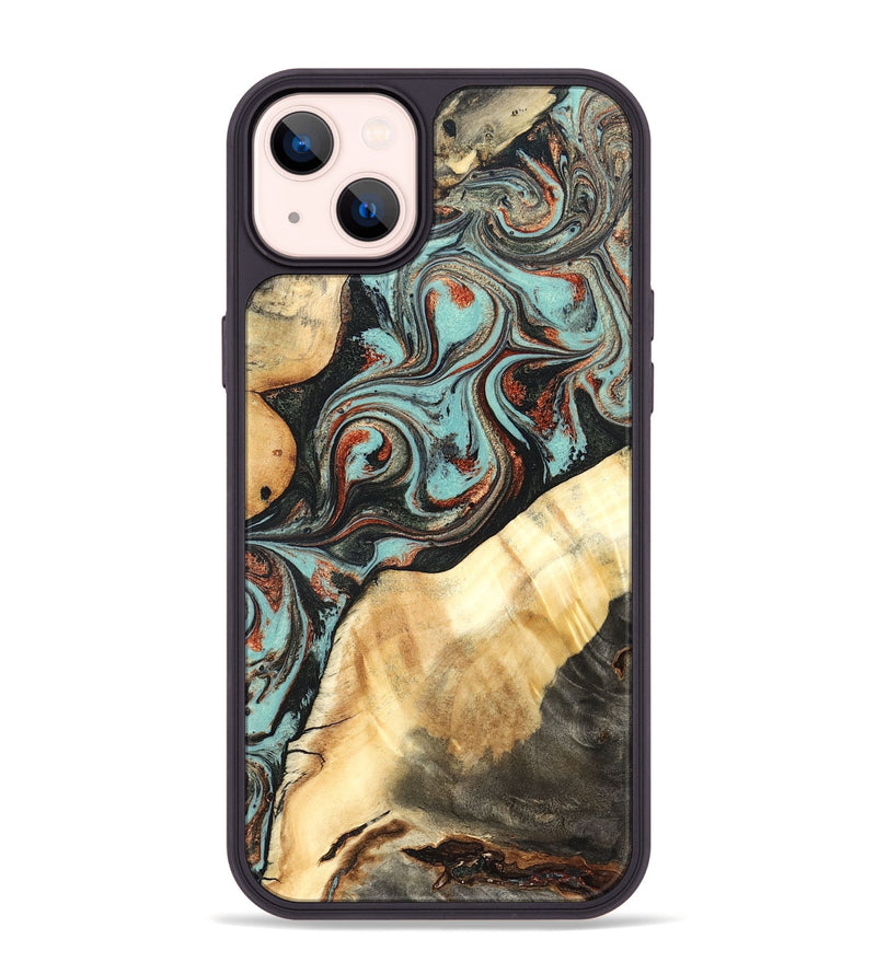 iPhone 14 Plus Wood Phone Case - Ean (Green, 824907)