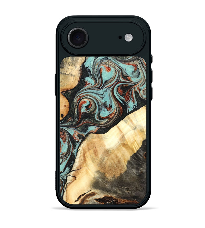 iPhone 17 Air Wood Phone Case - Ean (Green, 824907)