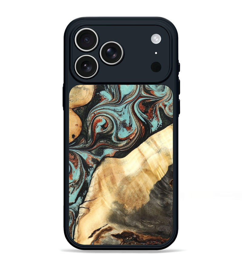 iPhone 17 Pro Max Wood Phone Case - Ean (Green, 824907)