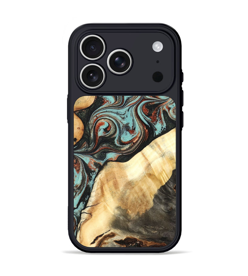 iPhone 17 Pro Wood Phone Case - Ean (Green, 824907)