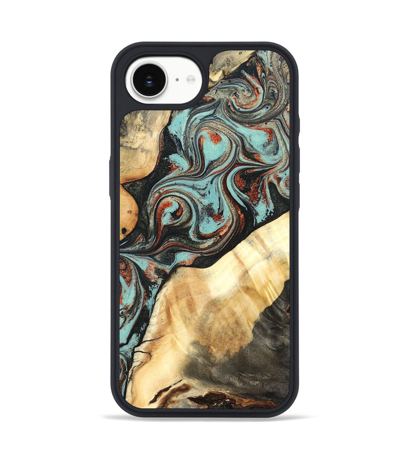 iPhone 17e Wood Phone Case - Ean (Green, 824907)