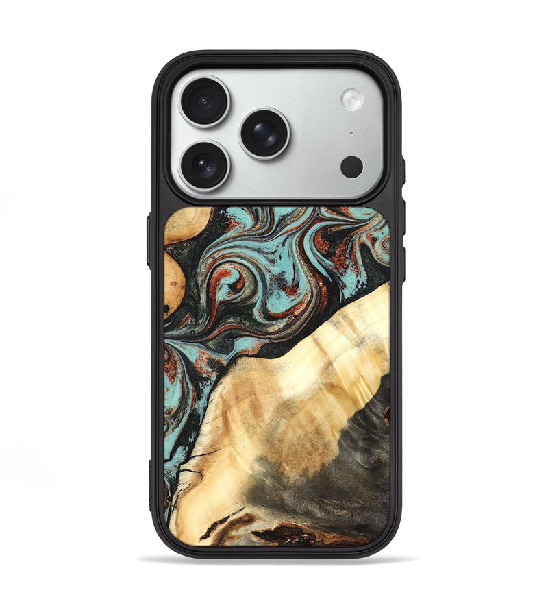 iPhone 18 Pro Wood Phone Case - Ean (Green, 824907)