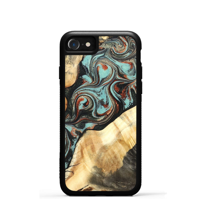 iPhone SE Wood Phone Case - Ean (Green, 824907)