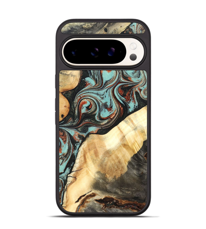 Pixel 9 Pro Wood Phone Case - Ean (Green, 824907)