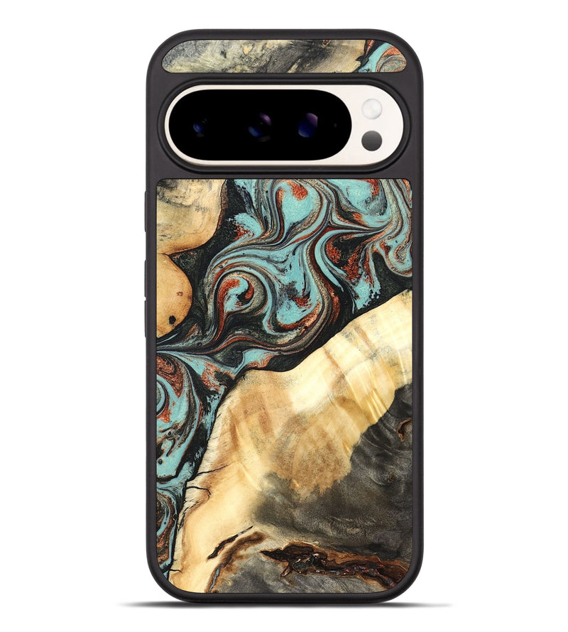 Pixel 9 Pro XL Wood Phone Case - Ean (Green, 824907)